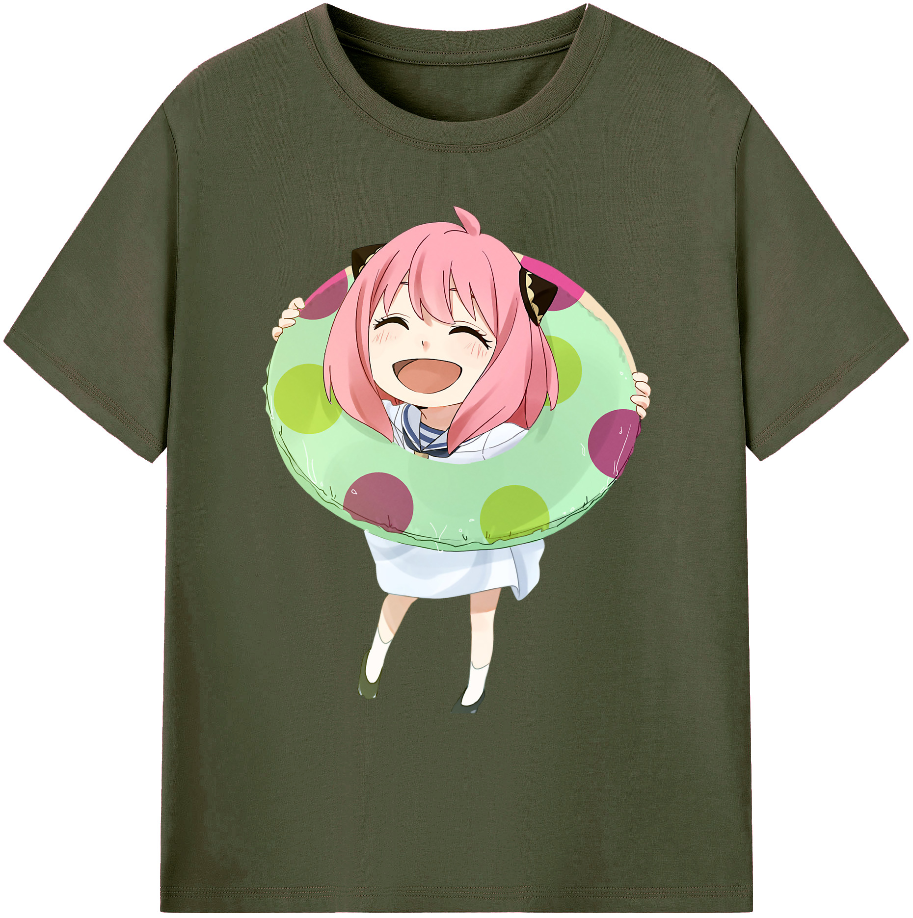 （画像用） SPY×FAMILY间谍家家酒 綿100％ メンズ半袖Tシャツ｜肌触りやわらか＆通気性